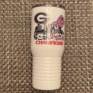 Atlanta Braves- Georgia Bull Dogs Champions tumbler